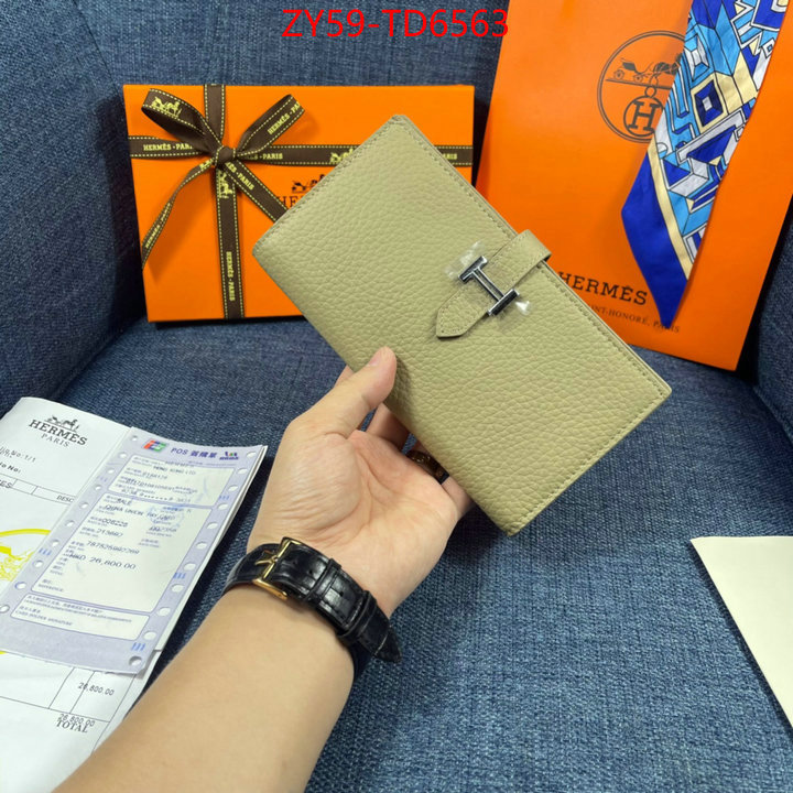 Hermes Bags(4A)-Wallet-,the best quality replica ,ID: TD6563,$: 59USD