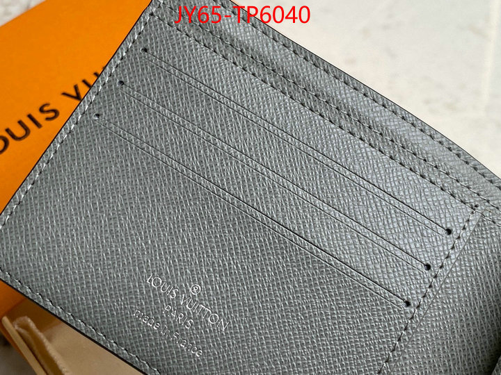 LV Bags(TOP)-Wallet,ID: TP6040,$: 65USD