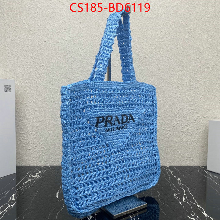 Prada Bags(TOP)-Handbag-,ID: BD6119,$: 185USD