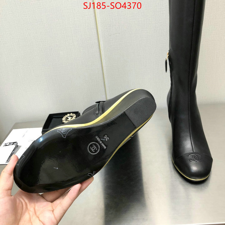 Women Shoes-Chanel,fake aaaaa , ID: SO4370,$: 185USD