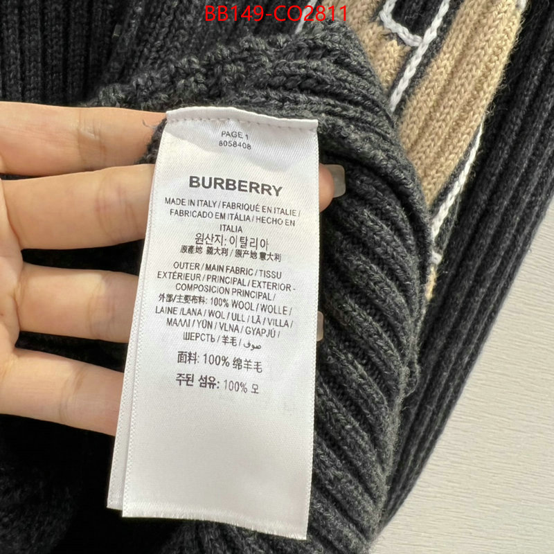 Clothing-Burberry,luxury fake , ID: CO2811,$: 149USD