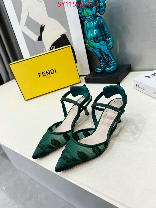 Women Shoes-Fendi,wholesale designer shop , ID: SD113,$: 115USD