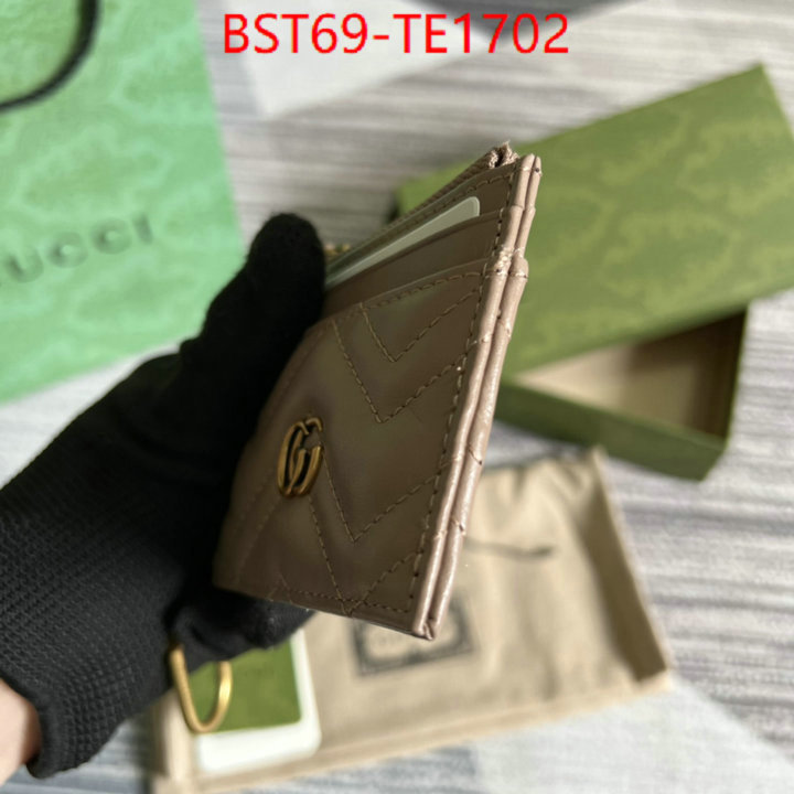 Gucci Bags(TOP)-Wallet-,replica 1:1 high quality ,ID: TE1702,$: 69USD