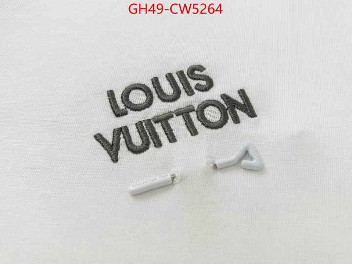 Clothing-LV,buy the best high quality replica , ID: CW5264,$: 49USD