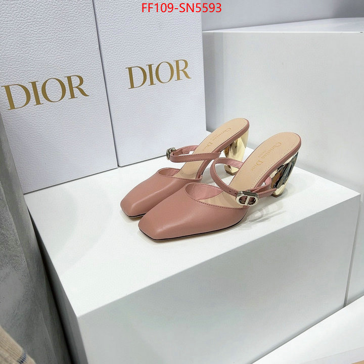 Women Shoes-Dior,designer 7 star replica , ID: SN5593,$: 109USD