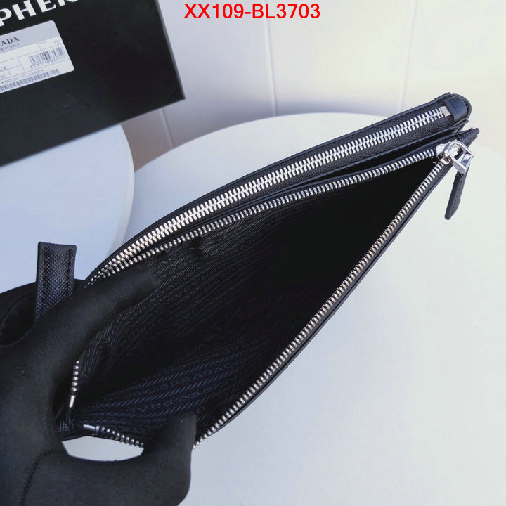 Prada Bags(TOP)-Clutch-,ID: BL3703,$: 109USD