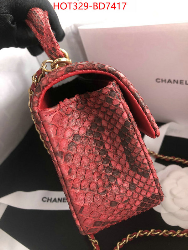 Chanel Bags(TOP)-Diagonal-,ID: BD7417,$: 329USD