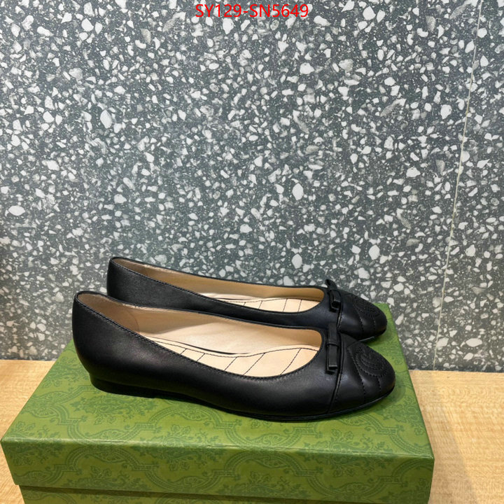 Women Shoes-Gucci,7 star quality designer replica , ID: SN5649,$: 129USD