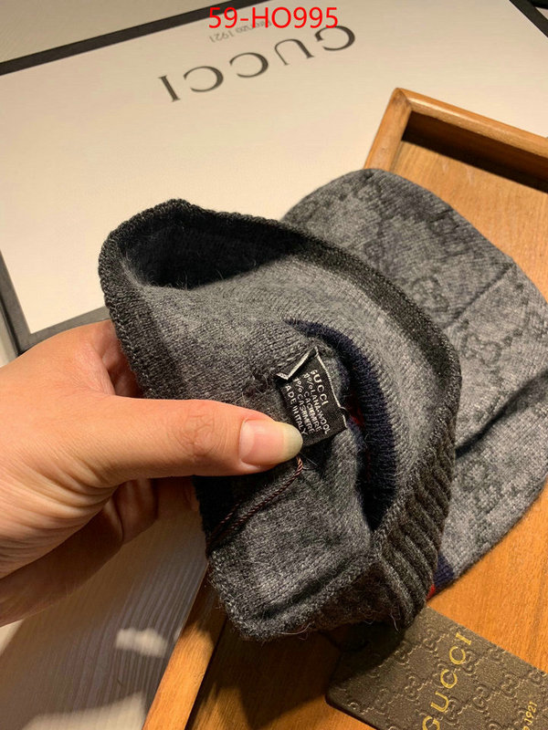 Cap (Hat)-Gucci,best quality replica , ID: HO995,$: 59USD