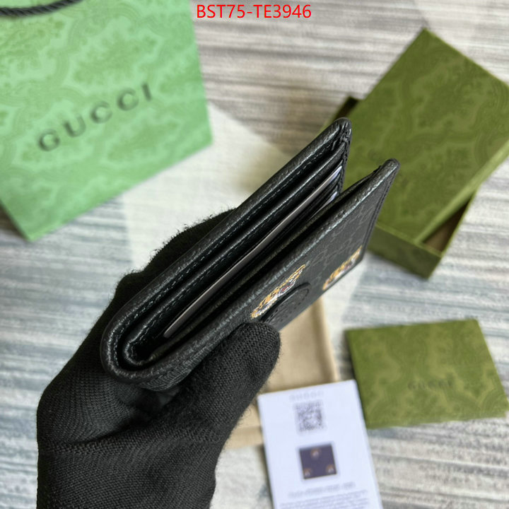 Gucci Bags(TOP)-Wallet-,shop now ,ID: TE3946,$: 75USD