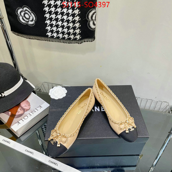 Women Shoes-Chanel,wholesale replica , ID: SO4397,$: 115USD