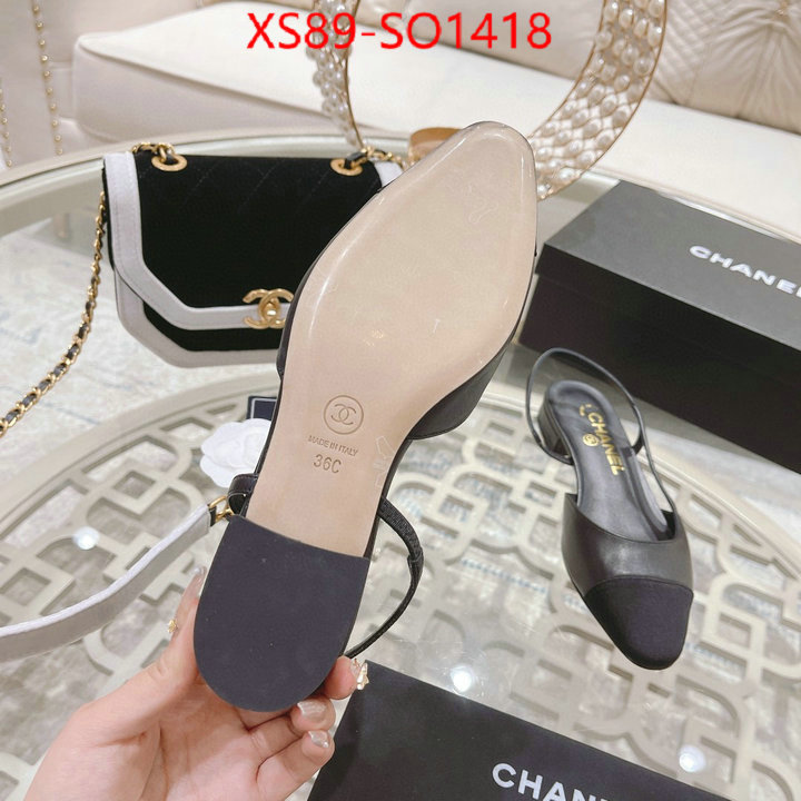 Women Shoes-Chanel,high end designer , ID: SO1418,$: 89USD