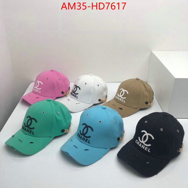 Cap (Hat)-Chanel,where to buy replicas , ID: HD7617,$: 35USD