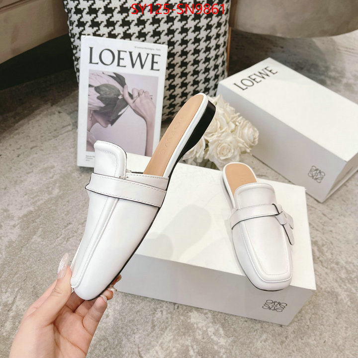 Women Shoes-Loewe,buy cheap , ID: SN9861,$: 125USD