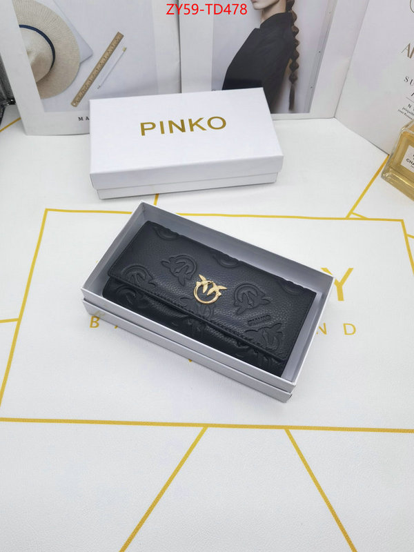 PINKO Bags(4A)-Wallet,sell online luxury designer ,ID: TD478,$: 59USD