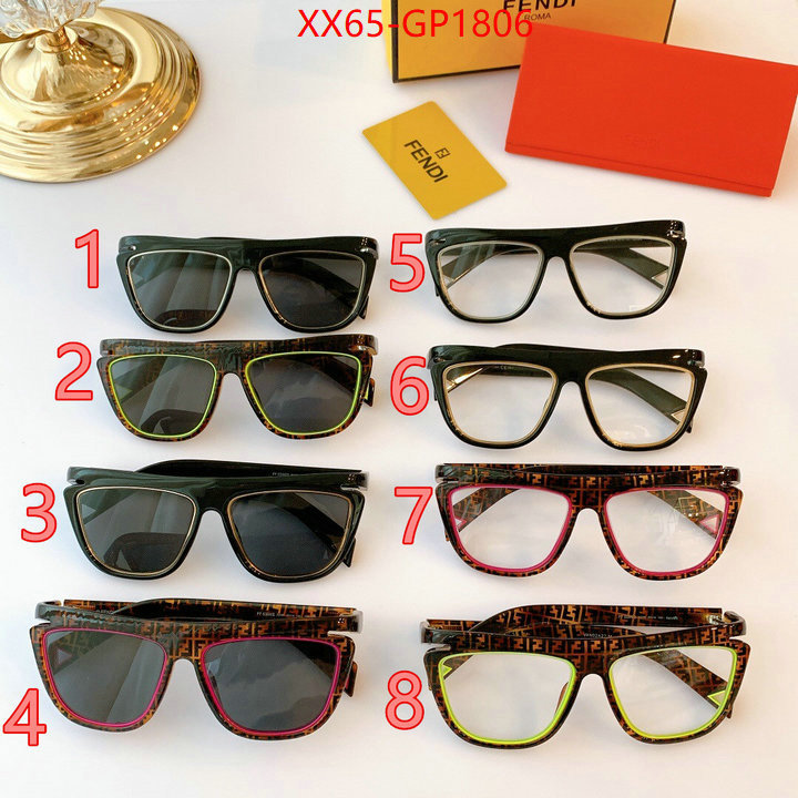 Glasses-Fendi,fashion designer , ID: GP1806,$: 65USD