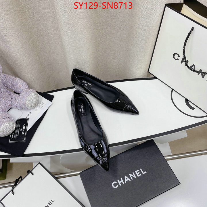 Women Shoes-Chanel,website to buy replica , ID: SN8713,$: 129USD