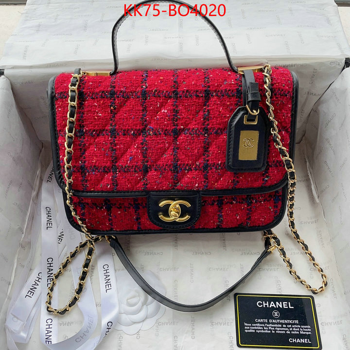 Chanel Bags(4A)-Diagonal-,ID: BO4020,$: 75USD