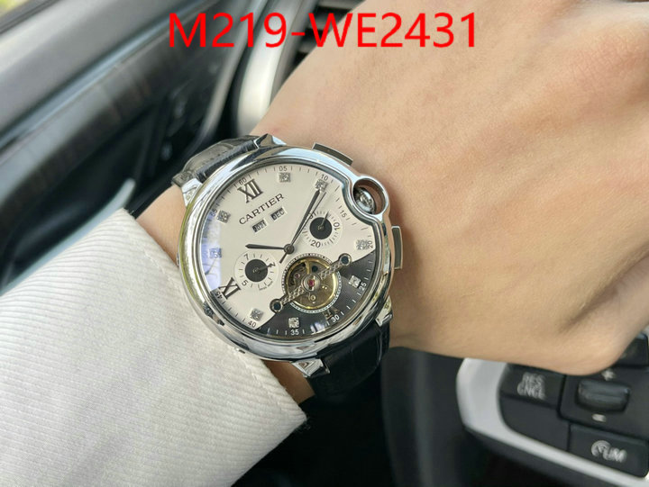 Watch(TOP)-Cartier,for sale cheap now , ID: WE2431,$: 219USD