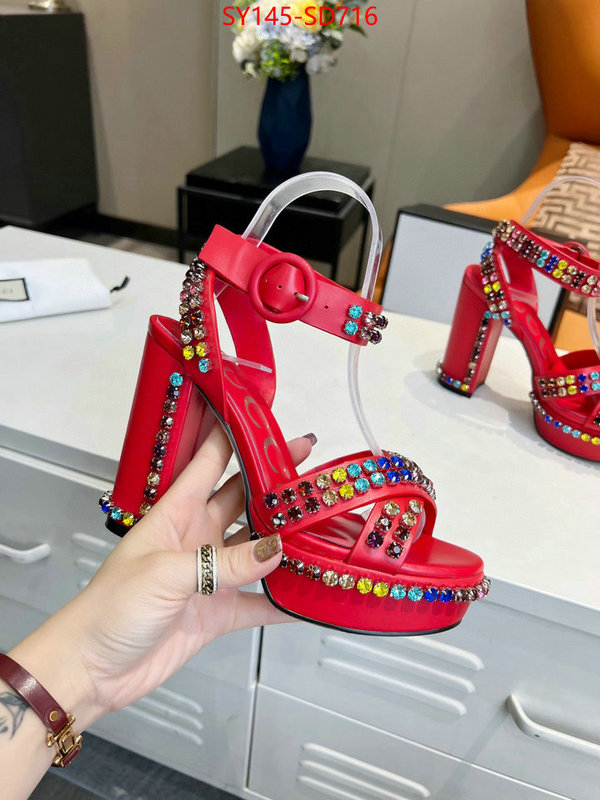 Women Shoes-Gucci,website to buy replica , ID: SD716,$: 145USD