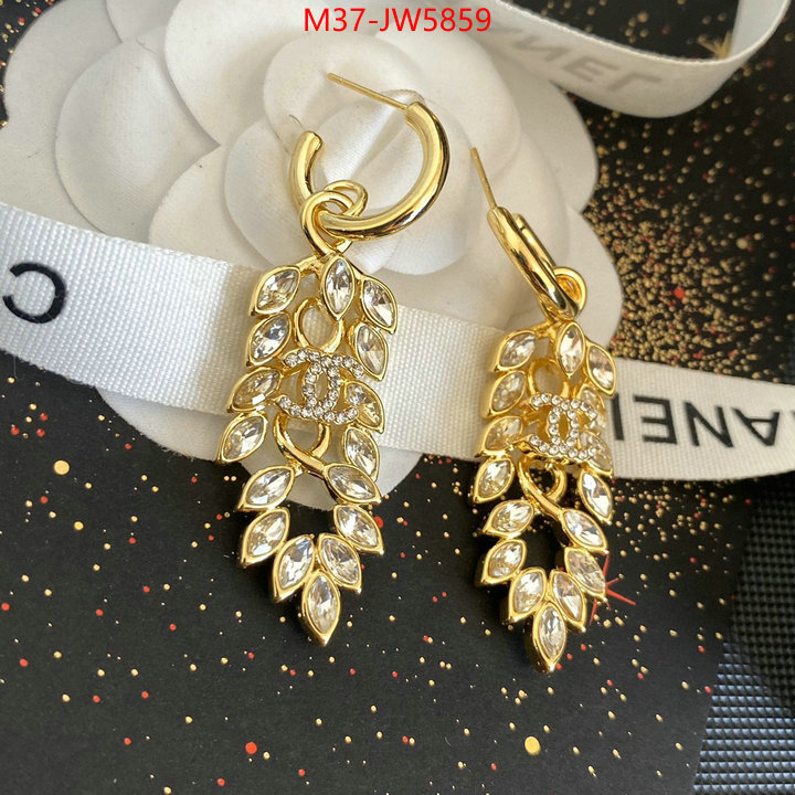 Jewelry-Chanel,online store , ID: JW5859,$: 37USD