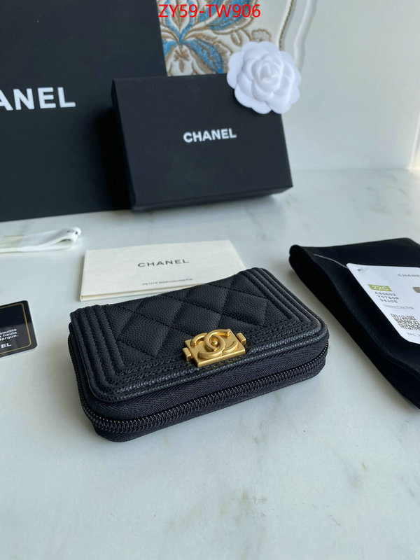 Chanel Bags(TOP)-Wallet-,ID: TW906,$: 59USD