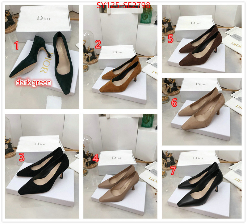 Women Shoes-Dior,how to find replica shop , ID: SE2798,$: 125USD