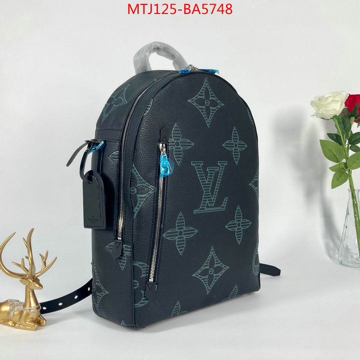 LV Bags(4A)-Backpack-,replica us ,ID: BA5748,$: 125USD