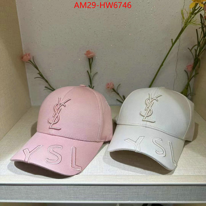 Cap (Hat)-YSL,1:1 replica wholesale , ID: HW6746,$: 29USD