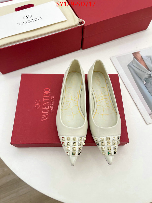 Women Shoes-Valentino,buy top high quality replica , ID: SD717,$: 129USD