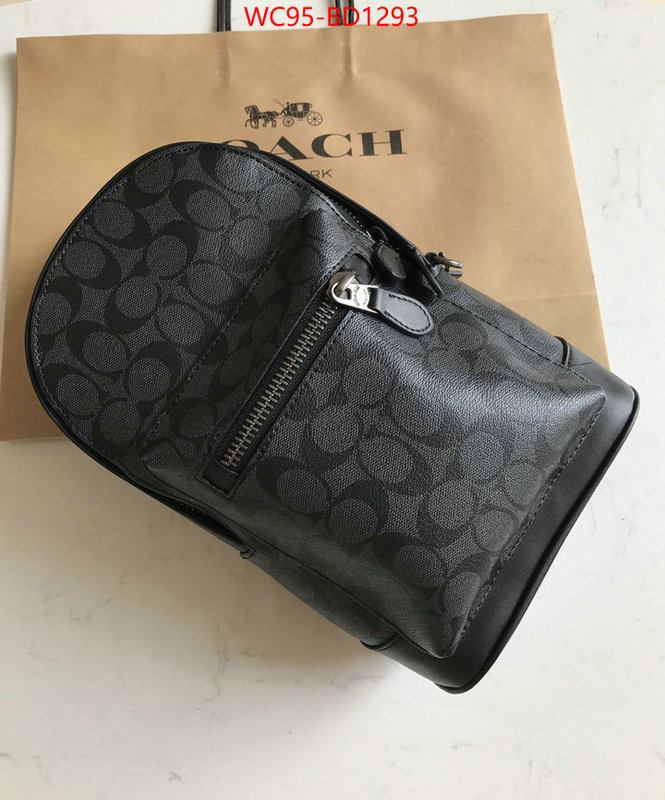 Coach Bags(4A)-Belt Bag-Chest Bag--,wholesale designer shop ,ID: BD1293,$: 95USD
