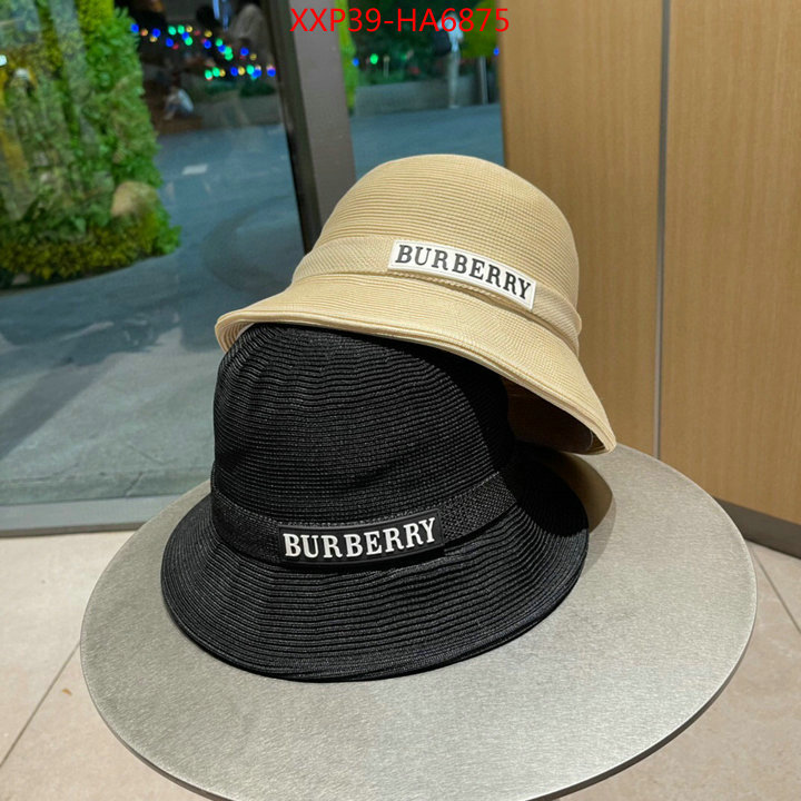 Cap (Hat)-Burberry,customize the best replica , ID: HA6875,$: 39USD