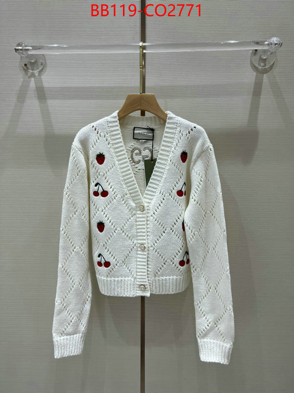 Clothing-Gucci,wholesale designer shop , ID: CO2771,$: 119USD