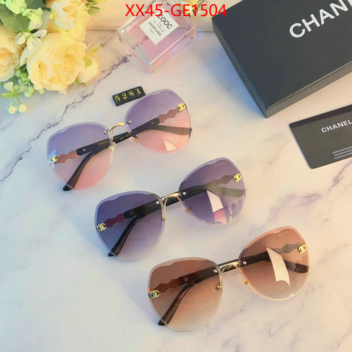 Glasses-Chanel,fashion designer , ID: GE1504,$: 45USD