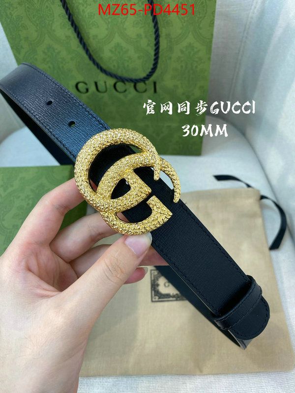 Belts-Gucci,the highest quality fake , ID: PD4451,$: 65USD