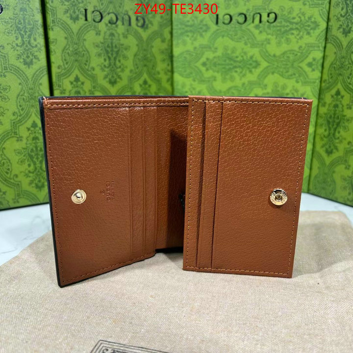 Gucci Bags(4A)-Wallet-,designer high replica ,ID: TE3430,$: 49USD