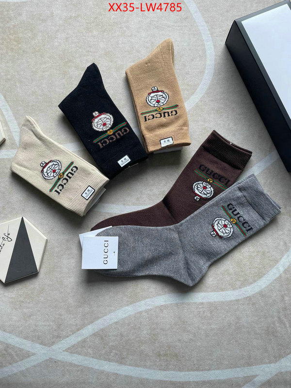 Sock-Gucci,is it illegal to buy dupe , ID: LW4785,$: 35USD