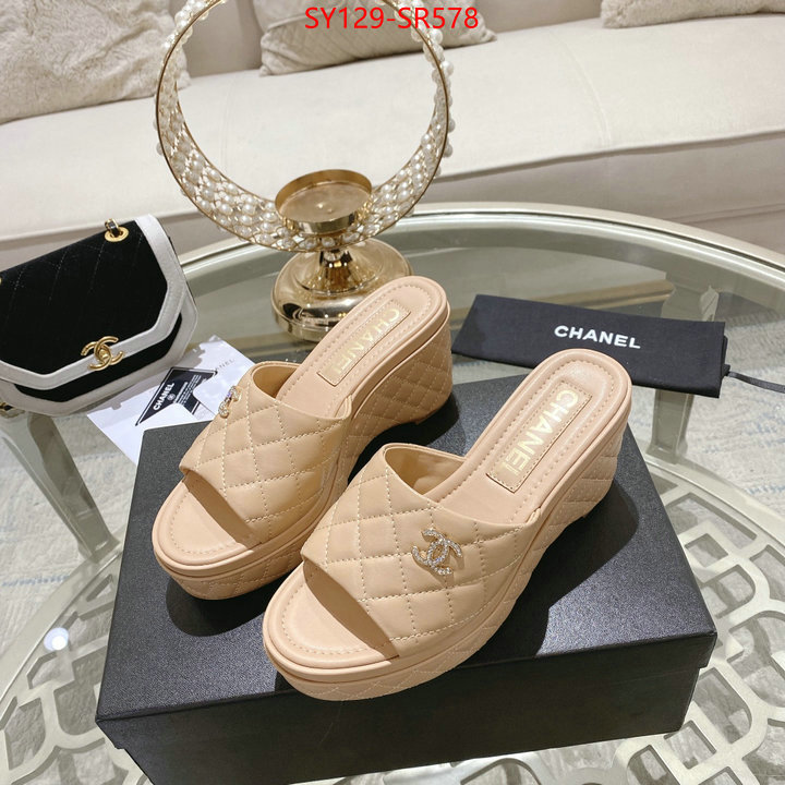 Women Shoes-Chanel,replica , ID: SR578,$: 129USD