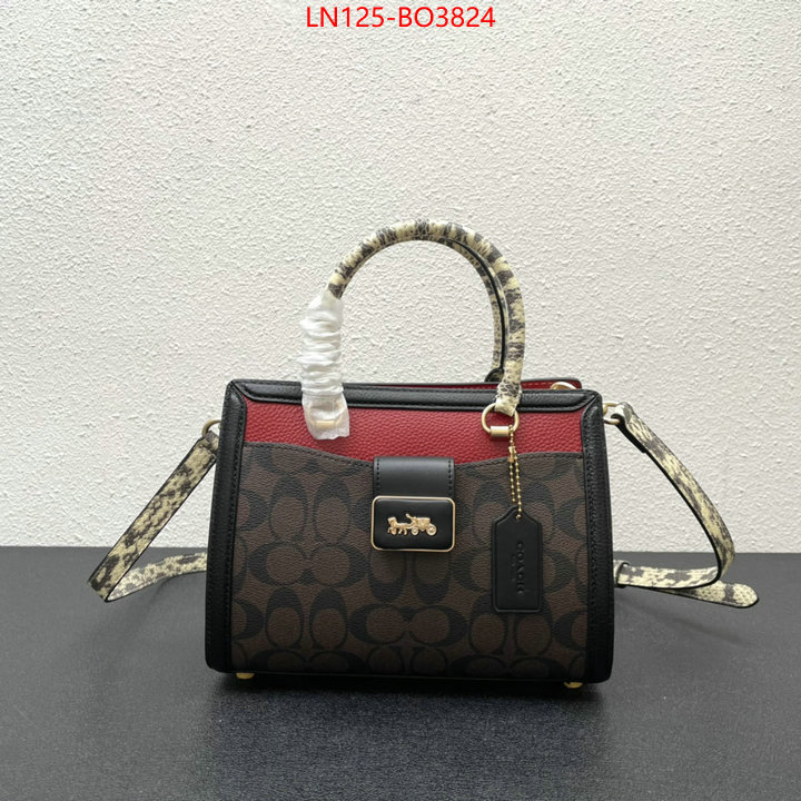 Coach Bags(4A)-Handbag-,knockoff ,ID: BO3824,$: 125USD