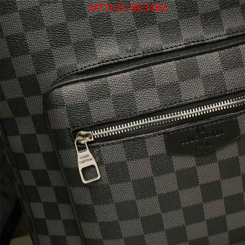 LV Bags(4A)-Backpack-,ID: BK3490,$:105USD