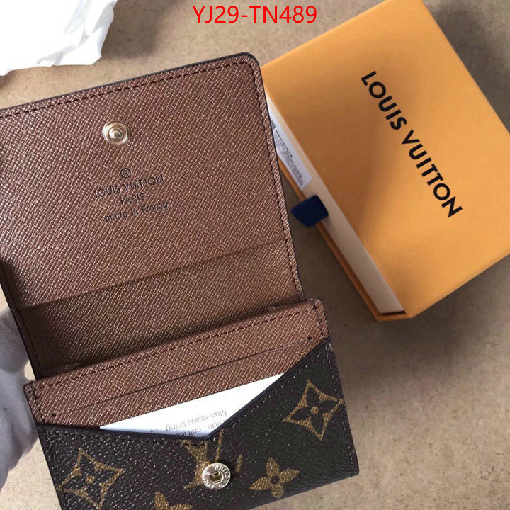 LV Bags(4A)-Wallet,ID: TN489,$: 29USD