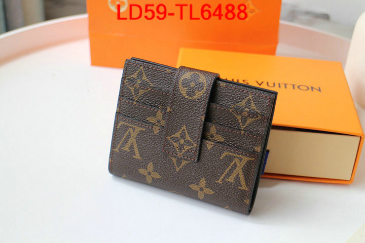 LV Bags(TOP)-Wallet,ID:TL6488,$: 59USD