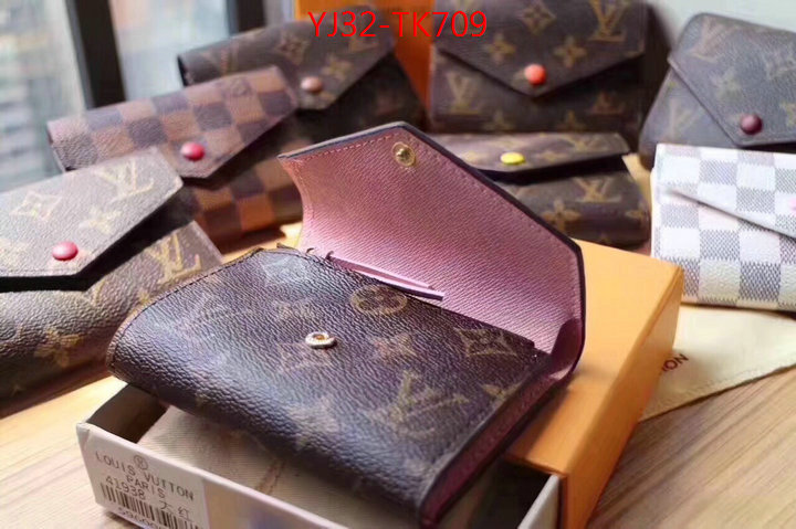 LV Bags(4A)-Wallet,ID: TK709,$:32USD