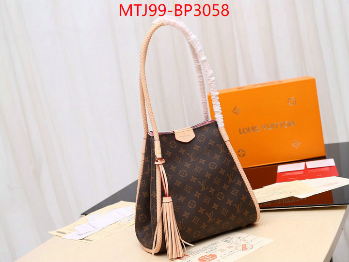 LV Bags(4A)-Handbag Collection-,ID: BP3058,$: 99USD