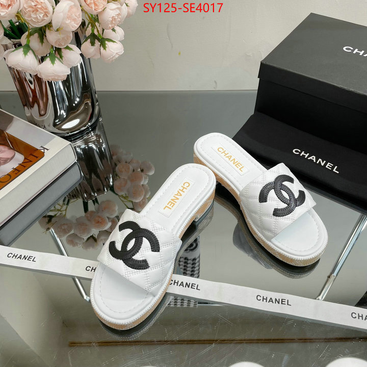 Women Shoes-Chanel,best designer replica , ID: SE4017,$: 125USD