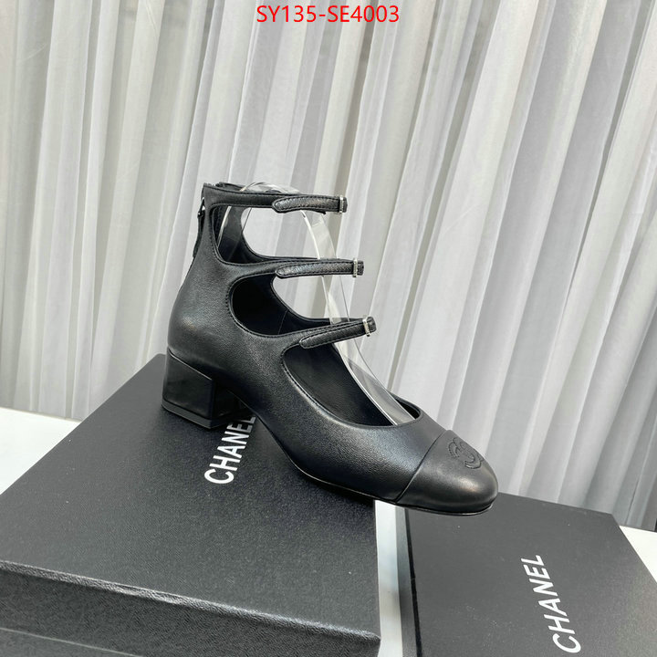 Women Shoes-Chanel,high quality replica designer , ID: SE4003,$: 135USD