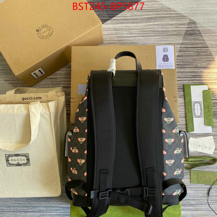 Gucci Bags(TOP)-Backpack-,is it ok to buy replica ,ID: BP5877,$: 245USD