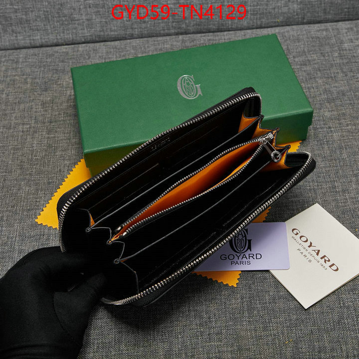 Goyard Bags(4A)-Wallet,aaaaa replica designer ,ID: TN4129,$: 59USD