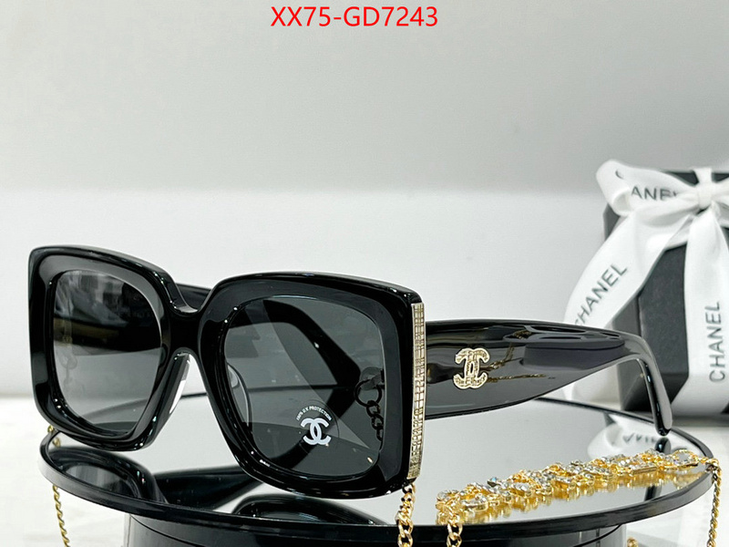 Glasses-Chanel,the best affordable , ID: GD7243,$: 75USD