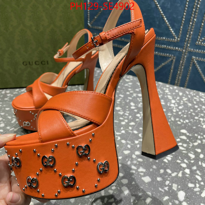 Women Shoes-Gucci,highest quality replica , ID: SE4902,$: 129USD